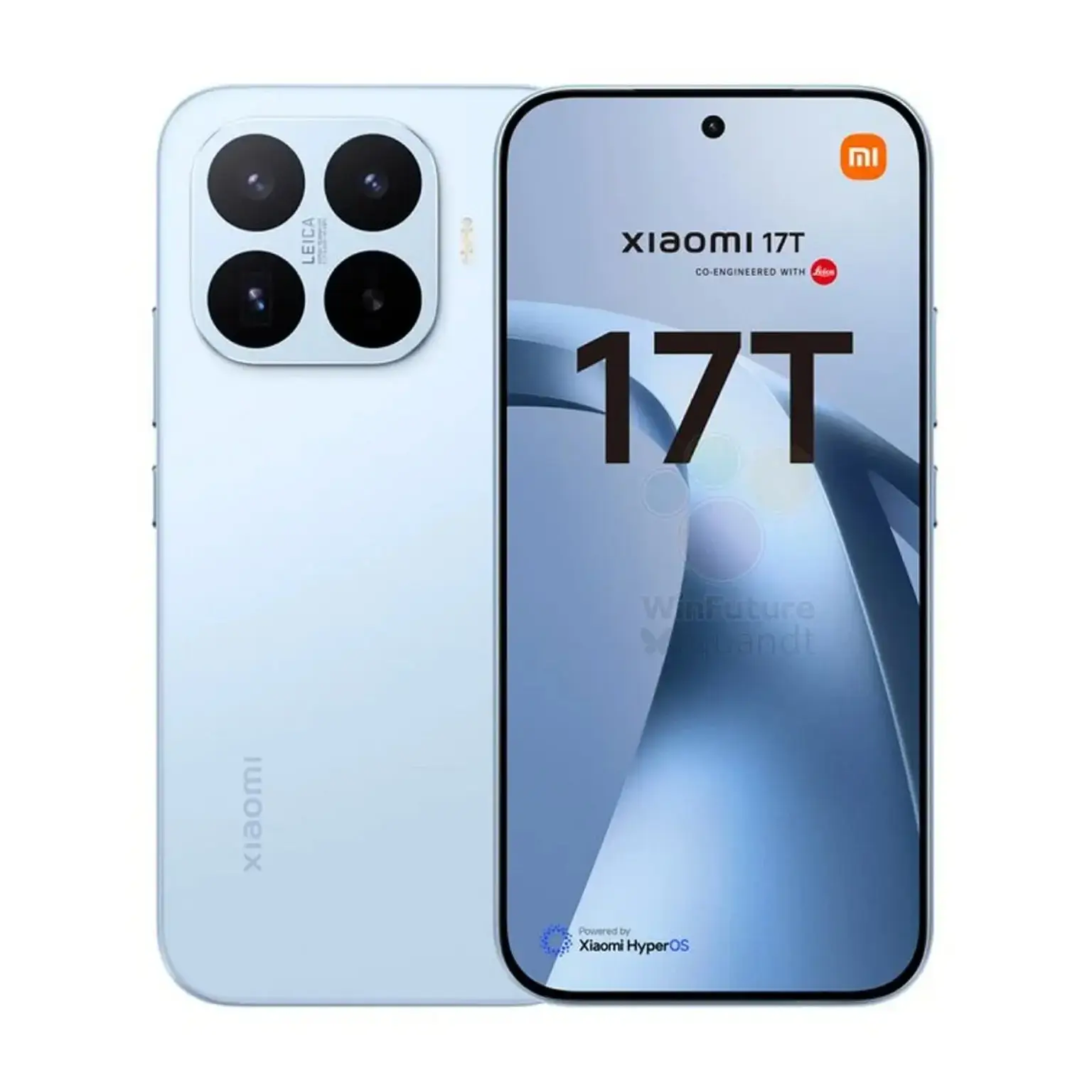 هاتف شاومي Xiaomi 17T في صورة مسربة تكشف التصميم والكاميرات الخلفية