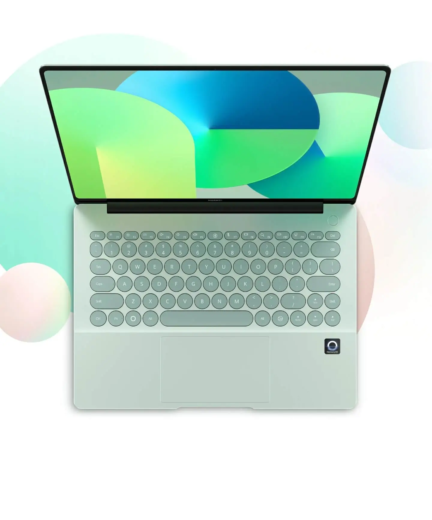 Huawei MateBook 14 HarmonyOS Edition مع شاشة OLED ولوحة مفاتيح دائرية ونظام HarmonyOS
