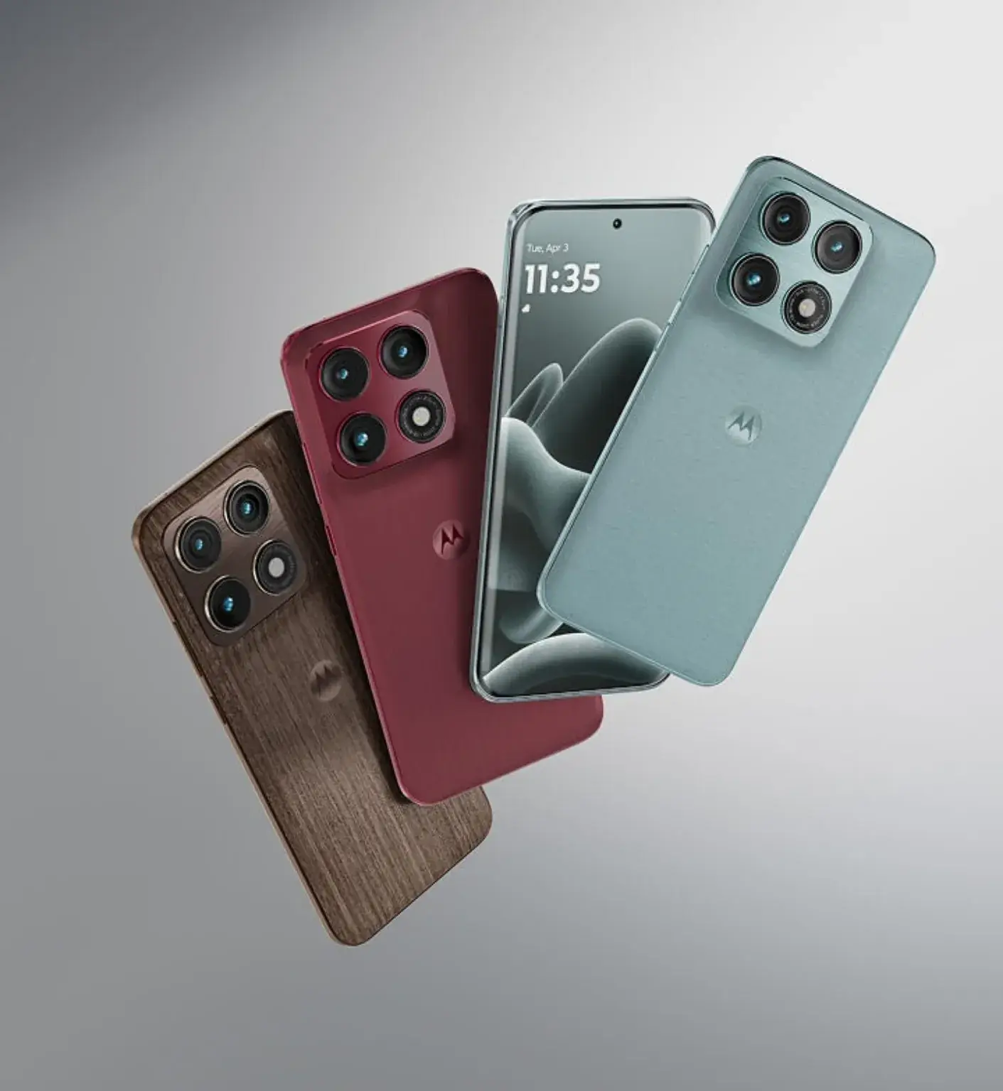 هاتف Motorola Edge 70 Pro Plus بتصميم أنيق مع ثلاث خيارات ألوان ووحدة كاميرات خلفية رباعية